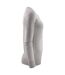 Womens/ladies Ashland U Sweatshirt Grey Melange Harvest-3