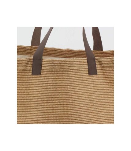 Grand sac en jute naturel