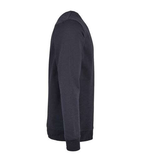 Sweat-shirt À Col Ras Du Cou De Base Pour Hommes Marine Build Your Brand