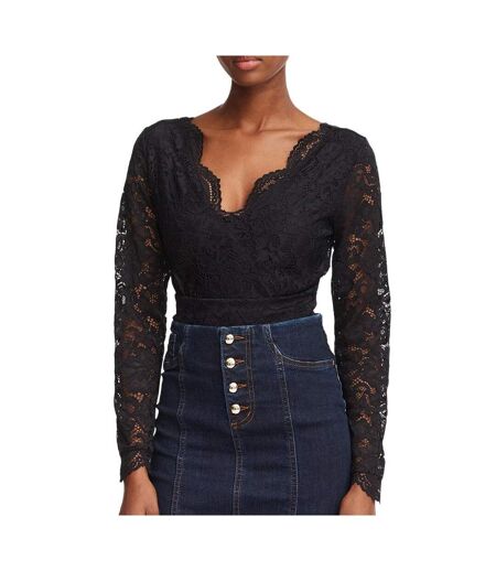 Body noir femme morgan teana
