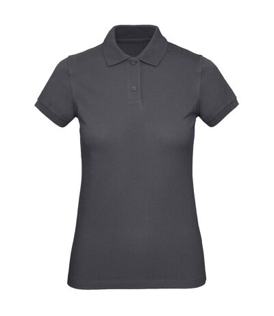 Polo inspire femme gris foncé B&C