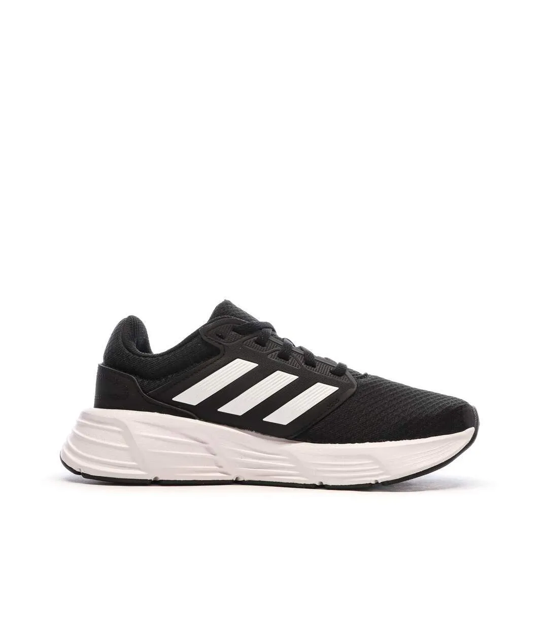 Chaussures de running noires/blanches femme adidas galaxy 6-2