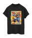 Disney Femme/Les femmes Big Hero 6 Baymax Fred Newspaper Coton Boyfriend T-Shirt (Noir) - UTBI15495-1