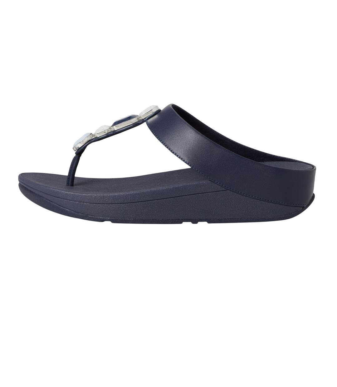 Sandales Motif/style Pierre Fino Femme Bleu Nuit FitFlop-3
