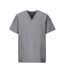 Unisex Adult Work Tunic Graphite Exner-1