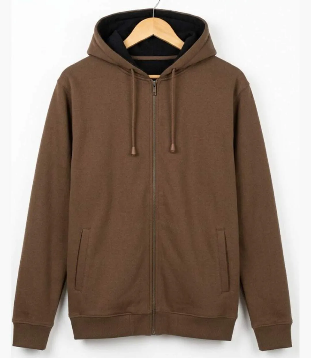 MAYFLOWER SH9021C — Sweat polaire chocolat : la chaleur douce et isolante-2