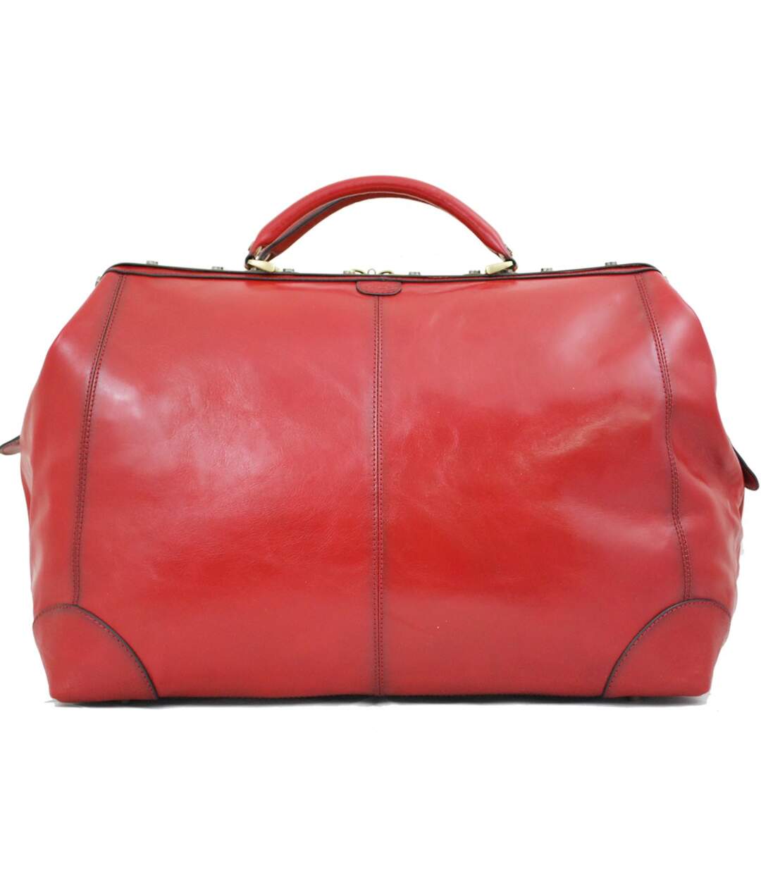 Katana - Sac de voyage en cuir Diligence 54cm - rouge - 6467-2