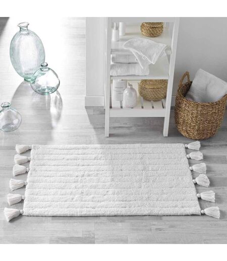 Tapis de Salle de Bain Minatis 50x80cm Blanc