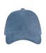 Casquette De Baseball Earthaware Adulte Bleu Ardoise Beechfield-3
