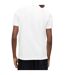 Polo Manches Courtes Homme Blanc AllSaints-2