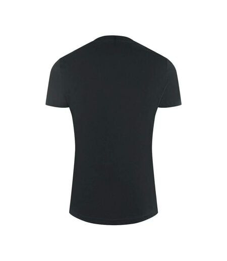 T-shirt Motif/style Logo Latéral Homme Noir Plein Sport