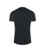 T-shirt Motif/style Logo Latéral Homme Noir Plein Sport-2