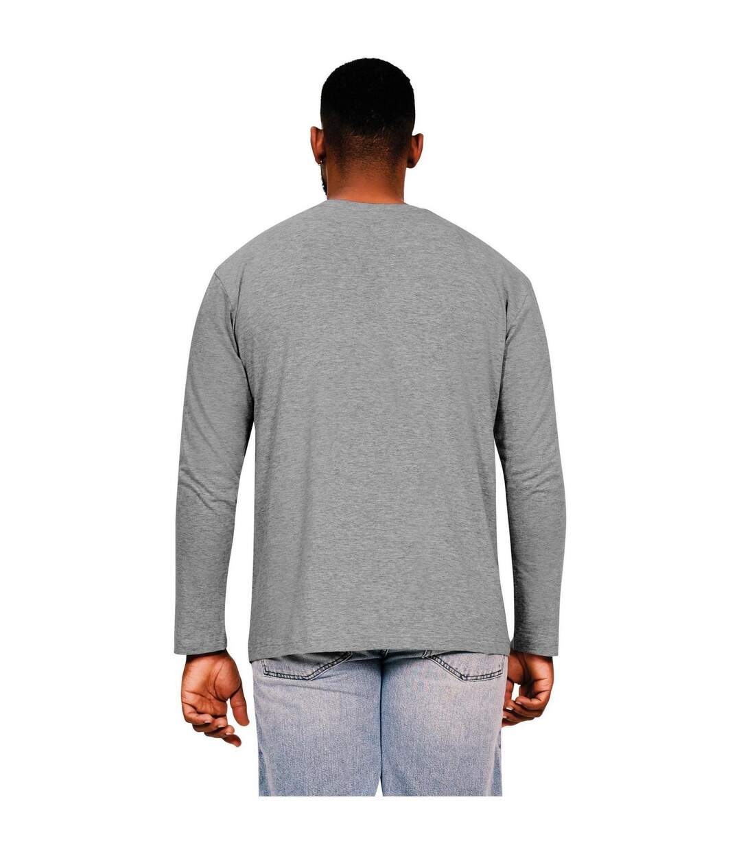 Mens Performance T-shirt Heather Casual Classic-2