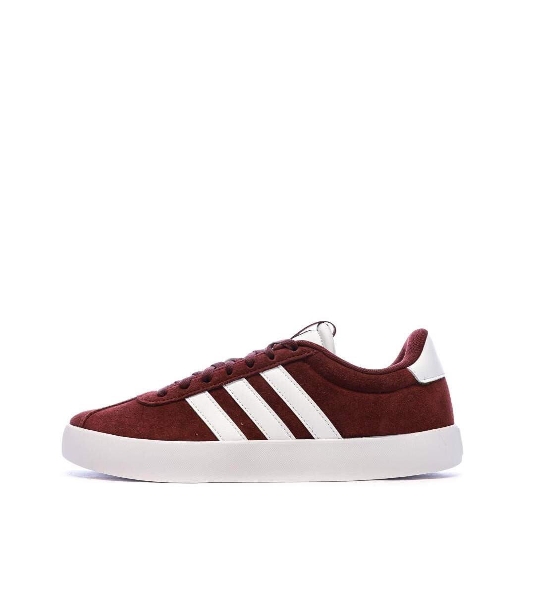 Baskets bordeaux homme adidas vl court-1
