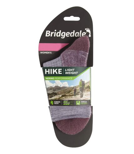 Bridgedale - Womens Hiking Merino Wool Crew Socks