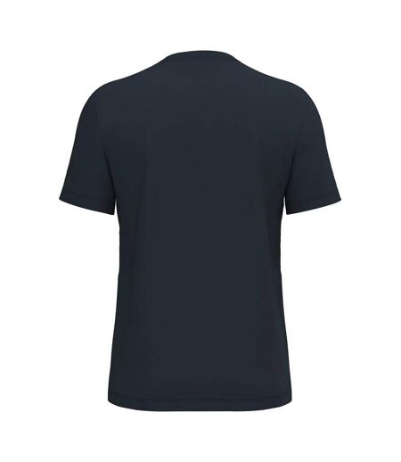 Unisex Adult Anti-bacterial Short-sleeved T-shirt Navy WK. Designed To Work