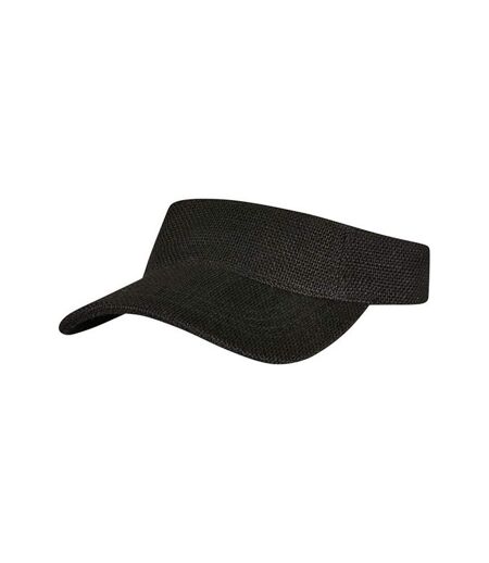 Flexfit Unisex Adult Bast Visor Cap (Black)