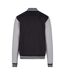 Veste De Survêtement College Homme Noir Gris Urban Classics-2