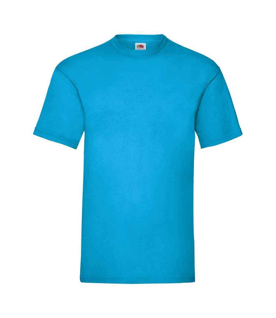 T-shirt valueweight homme azur Fruit of the Loom-1