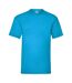 T-shirt valueweight homme azur Fruit of the Loom