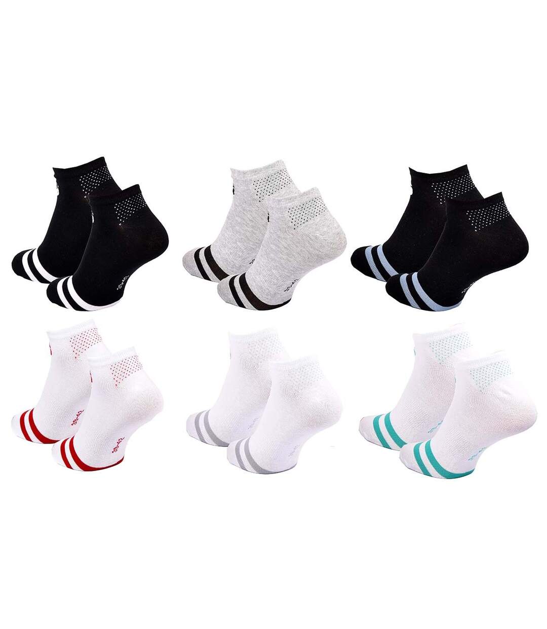 Chaussettes SERGIO TACCHINI SNEAKER 6 Pcs 5747-3