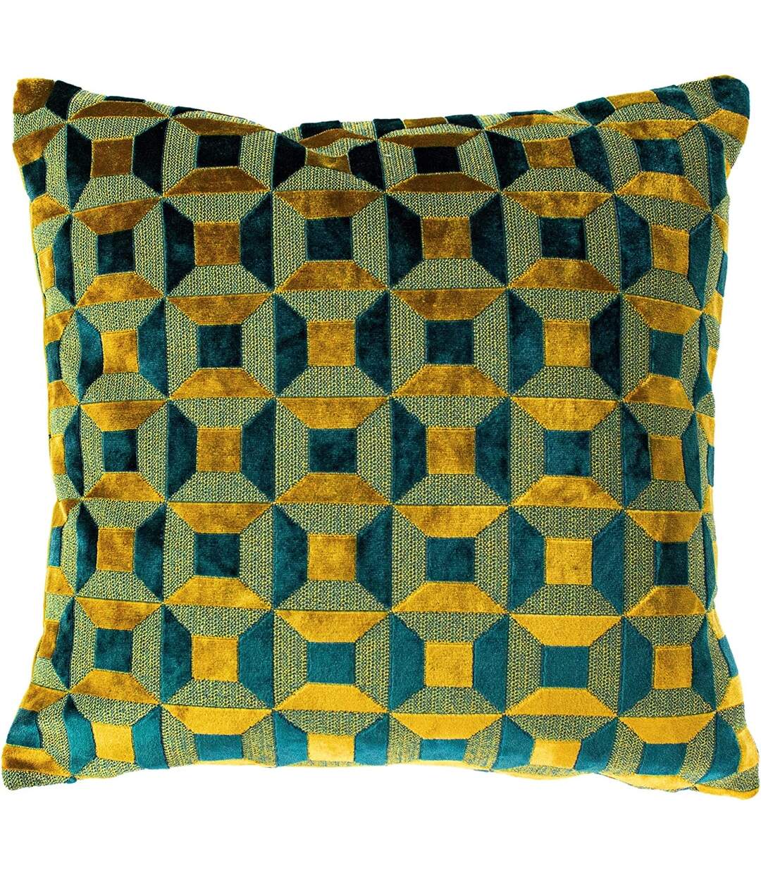 Paoletti Empire Cushion Cover (Teal/Gold) - UTRV2008