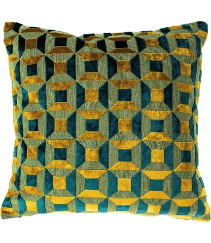 Paoletti Empire Cushion Cover (Teal/Gold) - UTRV2008