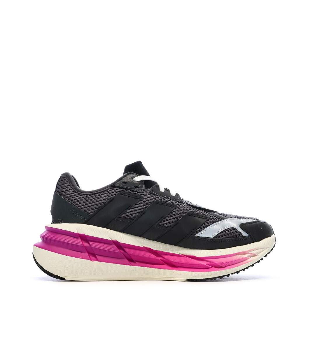 Baskets grises/violettes femme adidas adistar 3-2