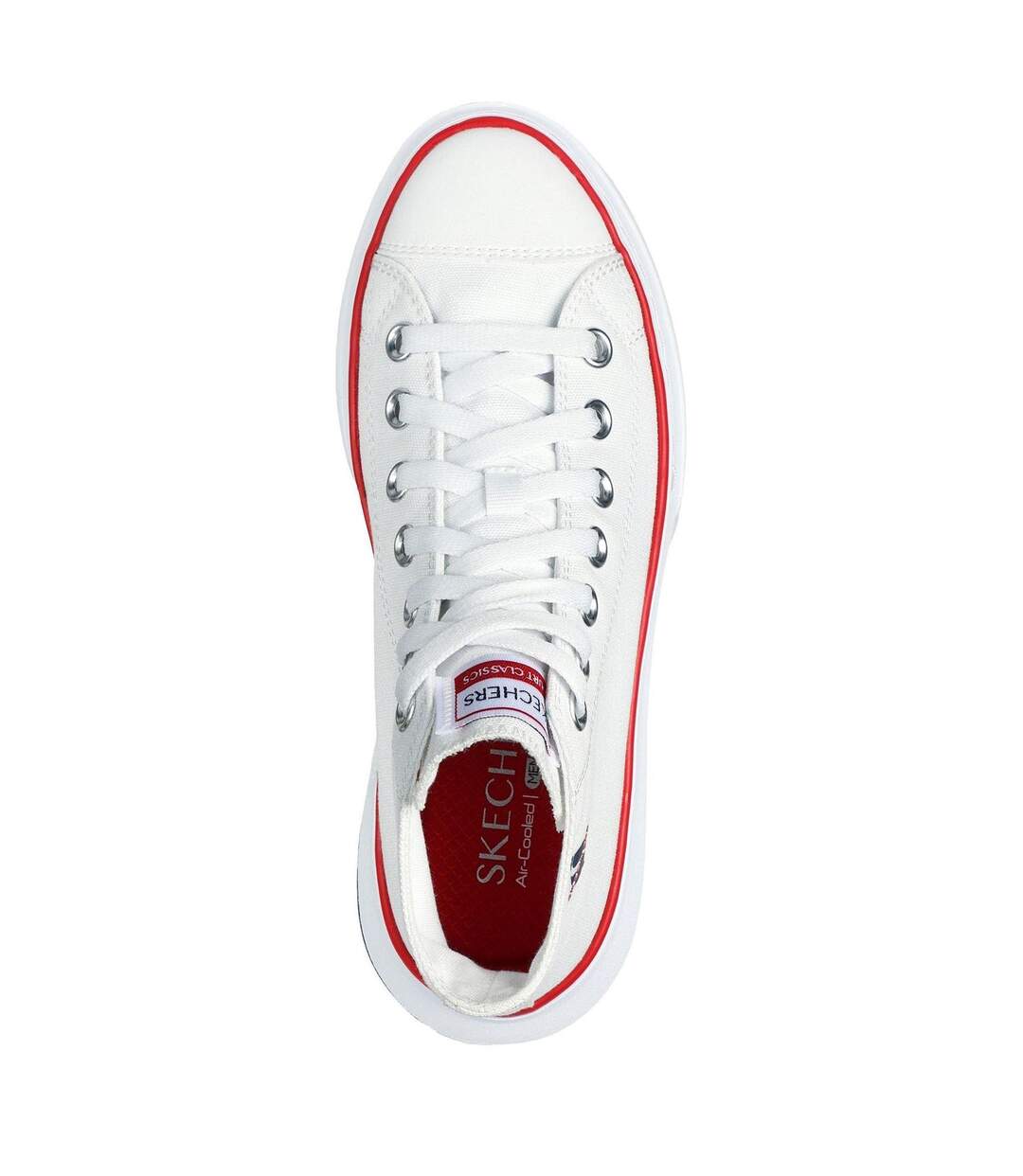 Baskets Femme Blanc Skechers-3