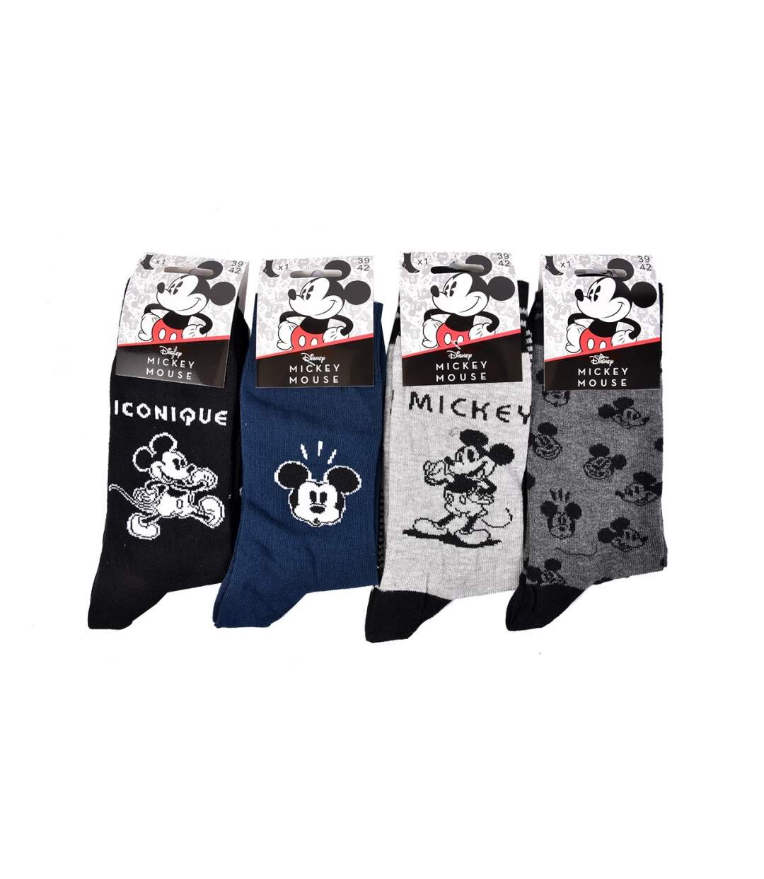 Chaussettes Pack HOMME MICKEY - Pack de 9-2