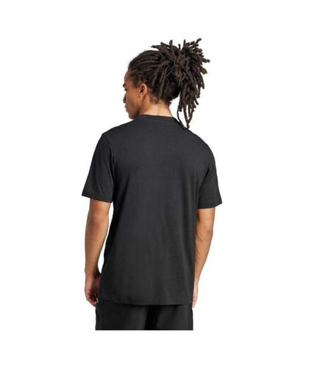 T-shirt Style Petit Logo Essentials Homme Noir Blanc Adidas
