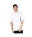 Polo À Manches Courtes  St. Mellion Pour Homme Blanc Bleu Marine Kustom Kit-1