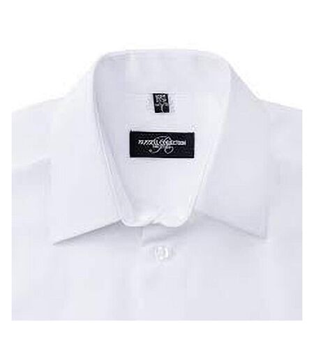 Collection Chemisier À Manches Courtes Femme Blanc Russell