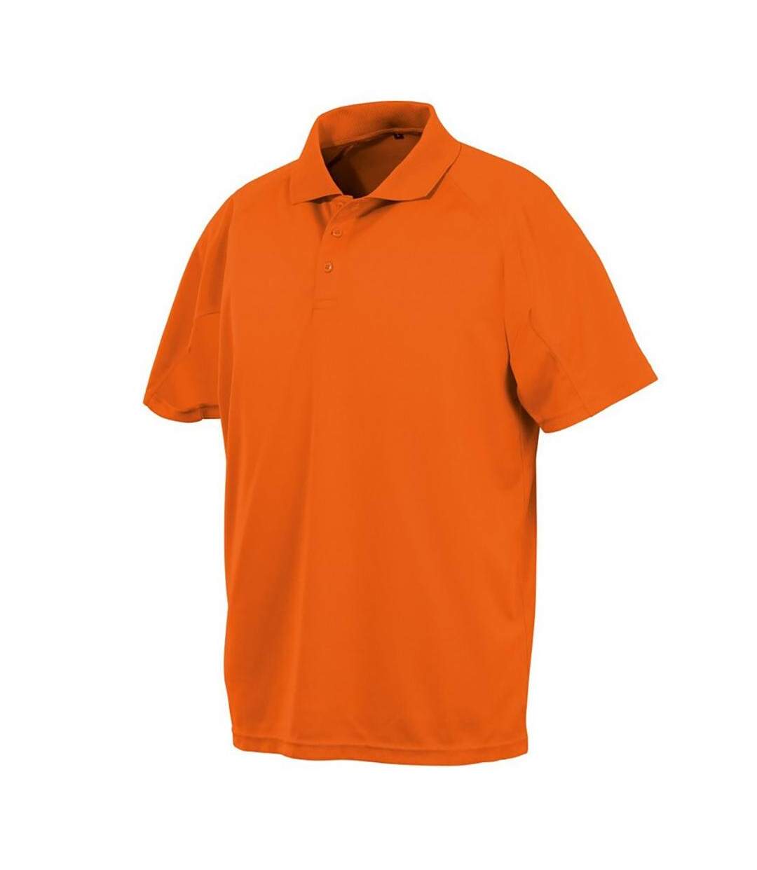 Polo Manches Courtes Impact Homme Orange Vif Spiro-1