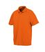 Polo Manches Courtes Impact Homme Orange Vif Spiro-1