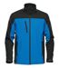 Veste softshell - Homme - BHS-3 - bleu azur et noir