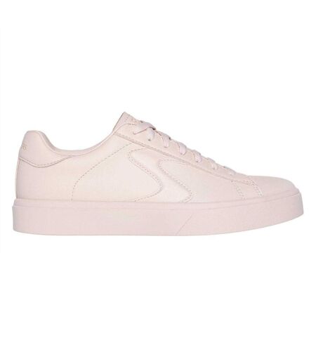 Womens/ladies Classic Pastel Trainers Rose Skechers