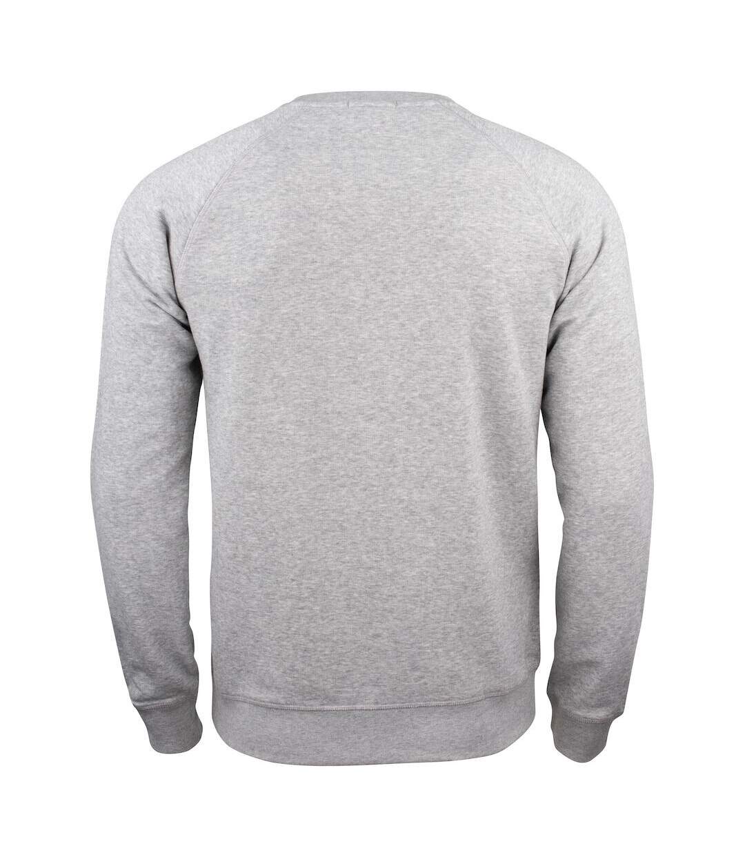 Sweat premium homme gris chiné Clique-2