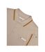 Polo Homme Marron Clair Blanc Bleu Marine Abricot Lambretta-4