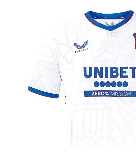 Maillot Extérieur Motif/style Rangers Fc Femme Gris Bleu Castore