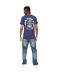 T-shirt Mobalot Homme Bleu Marine Kings Will Dream-3