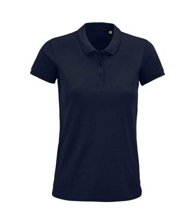 SOLS Womens/Ladies Planet Organic Polo Shirt (French Navy) - UTPC4840