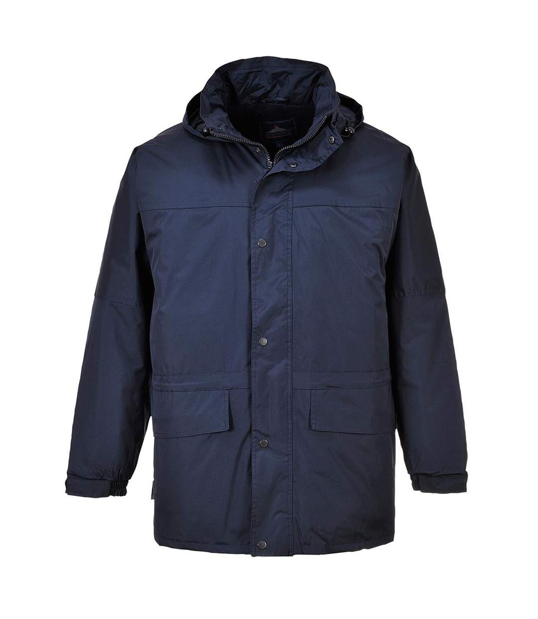 Mens oban fleece lined jacket navy Portwest