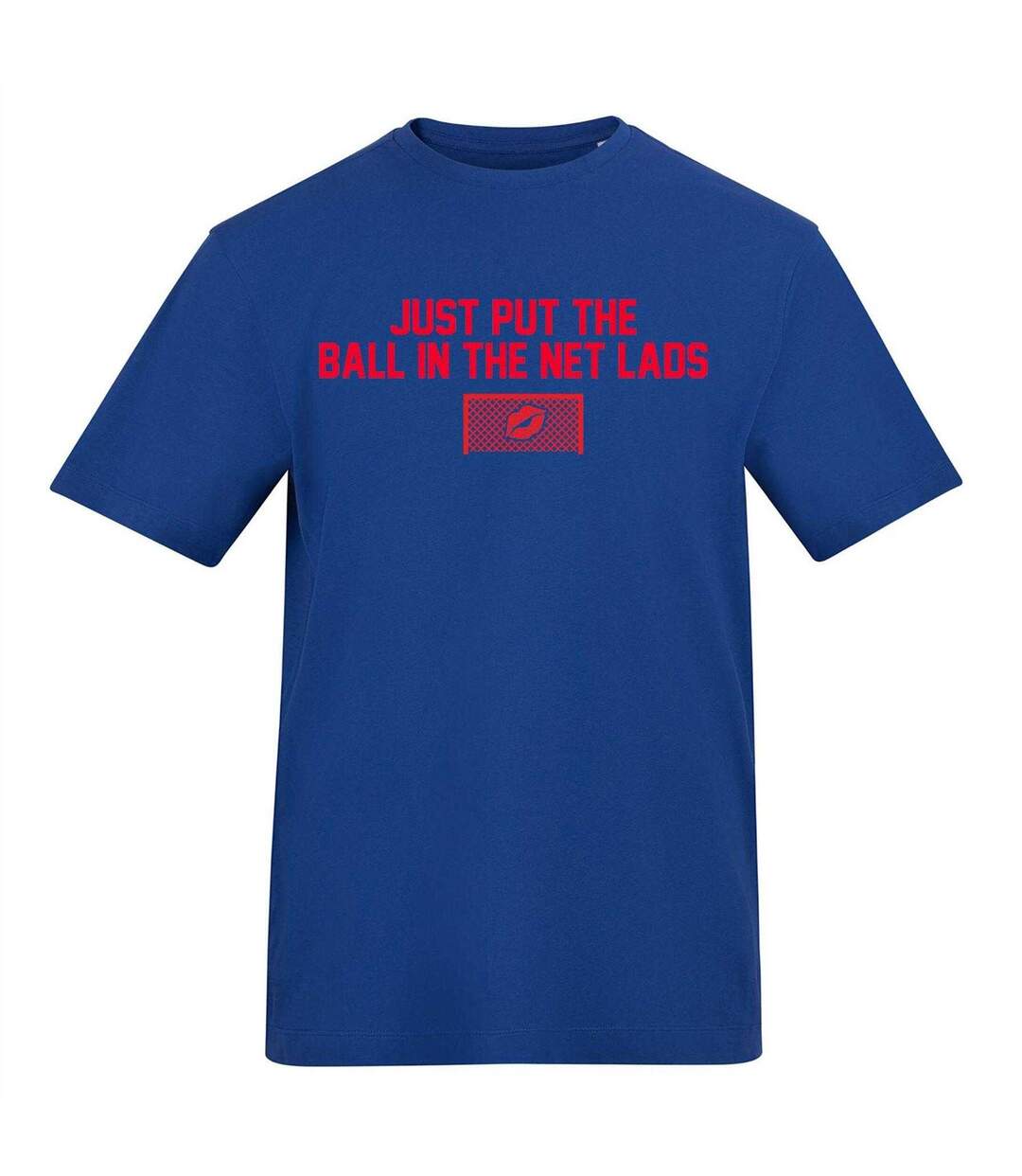 Mens In The Net Lads T-shirt Blue AWD-1