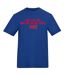Mens In The Net Lads T-shirt Blue AWD-1