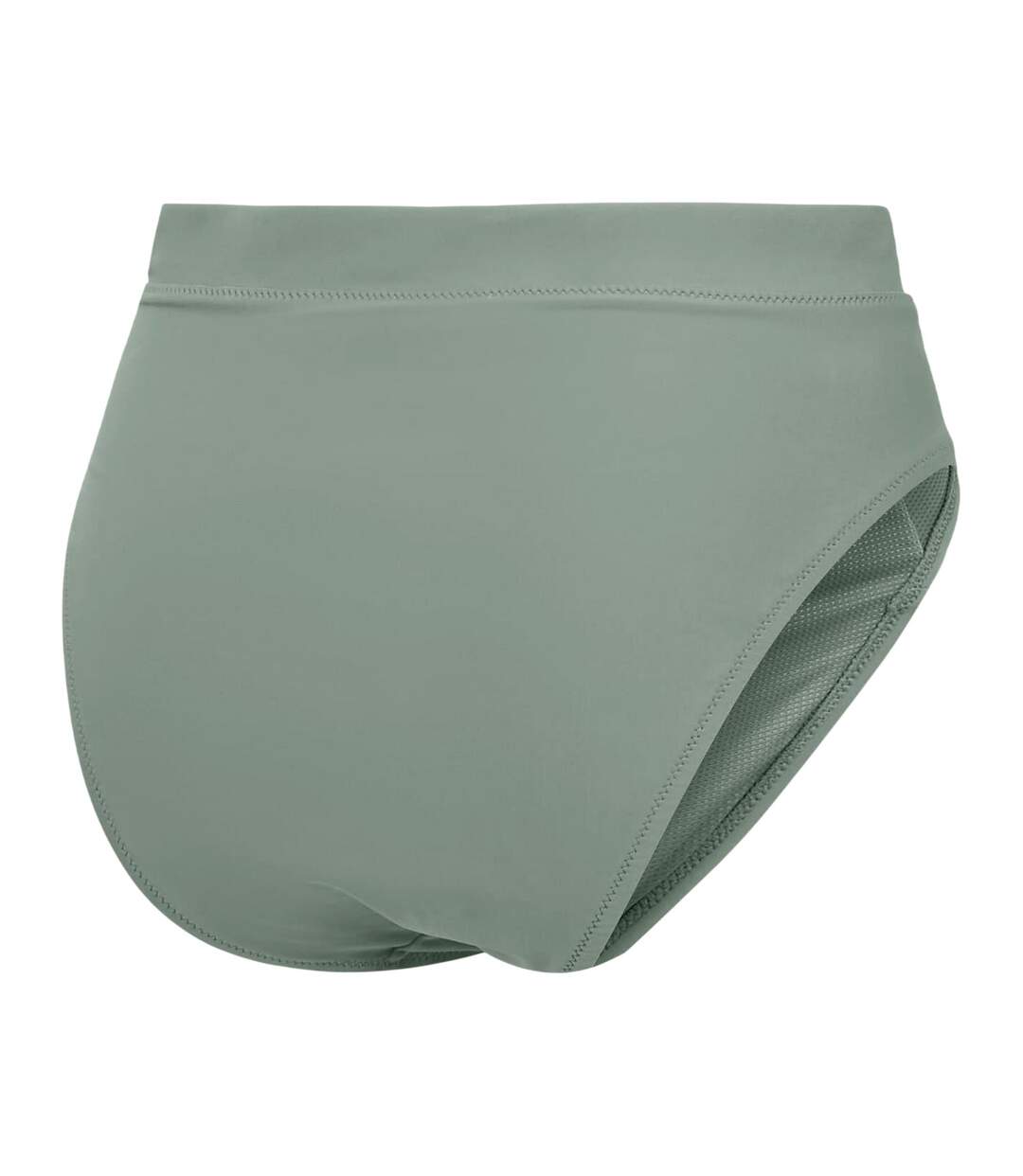 Bas De Maillot De Bain Uni À Taille Haute Femme Vert Speedo-3