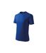 Mens Recall T-shirt Blue Malfini-1
