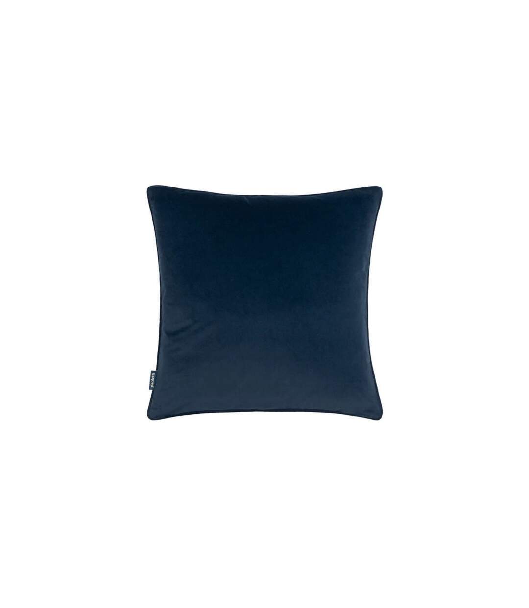 Tayanna velvet metallic cushion cover 50cm x 50cm navy Paoletti-2