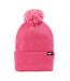 Mens Core Pom Pom Knitted Beanie Pink Puma-2