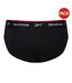 Lot De 3  Slips Wiggins Homme Noir Reebok-1